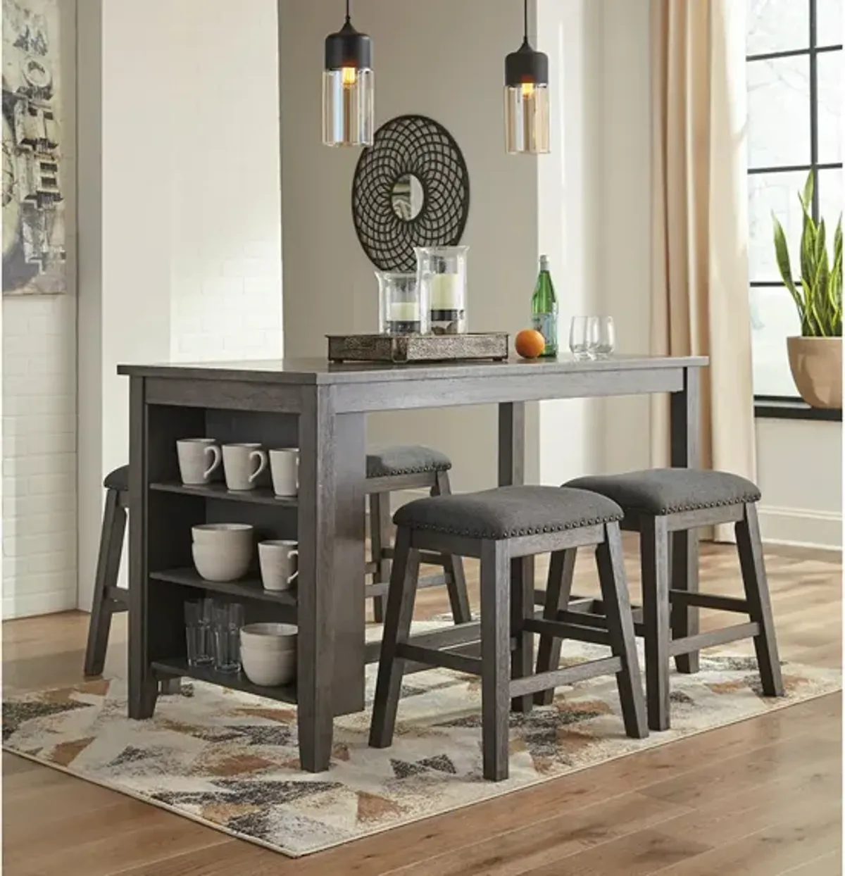 Easton 5 Pc. Dinette w/Stools