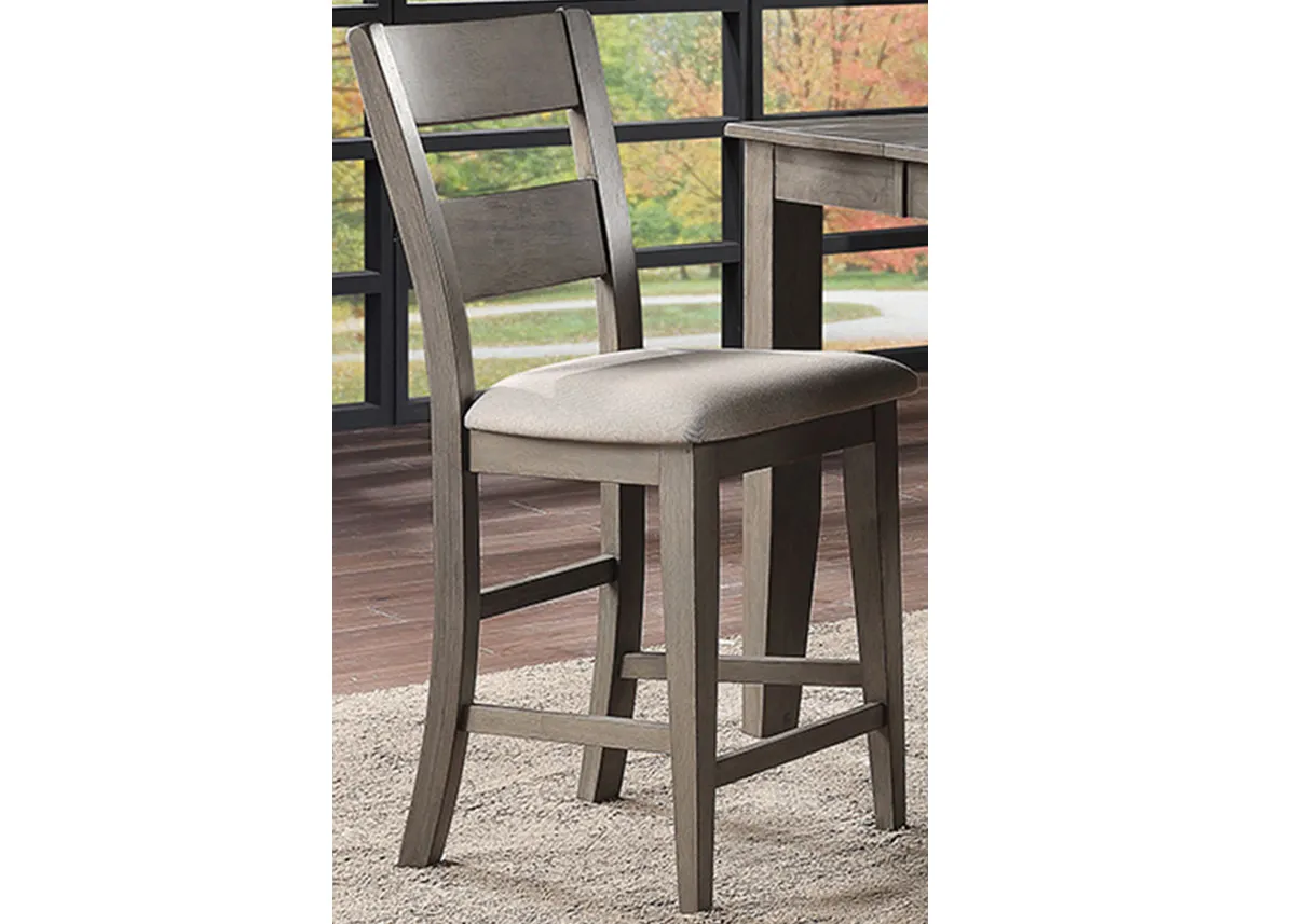 Nicki Gray 5 Pc. Counter Height Dinette