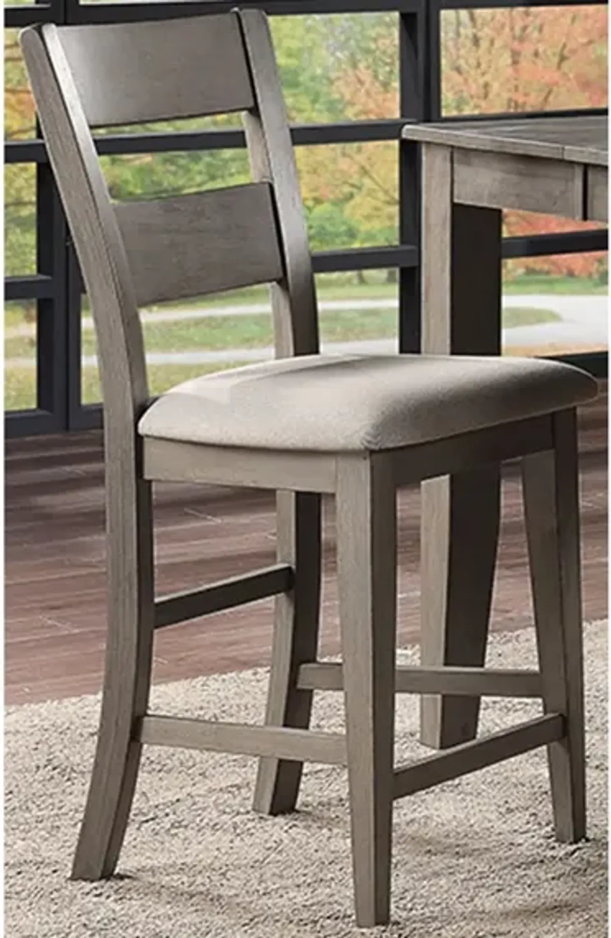 Nicki Gray 7 Pc. Counter Height Dinette