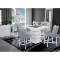 Paris 5 Pc. Counter Height Dinette