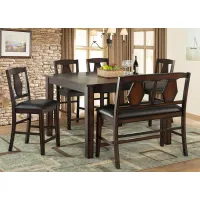 Tuscany 6 Pc. Counter Height Dinette