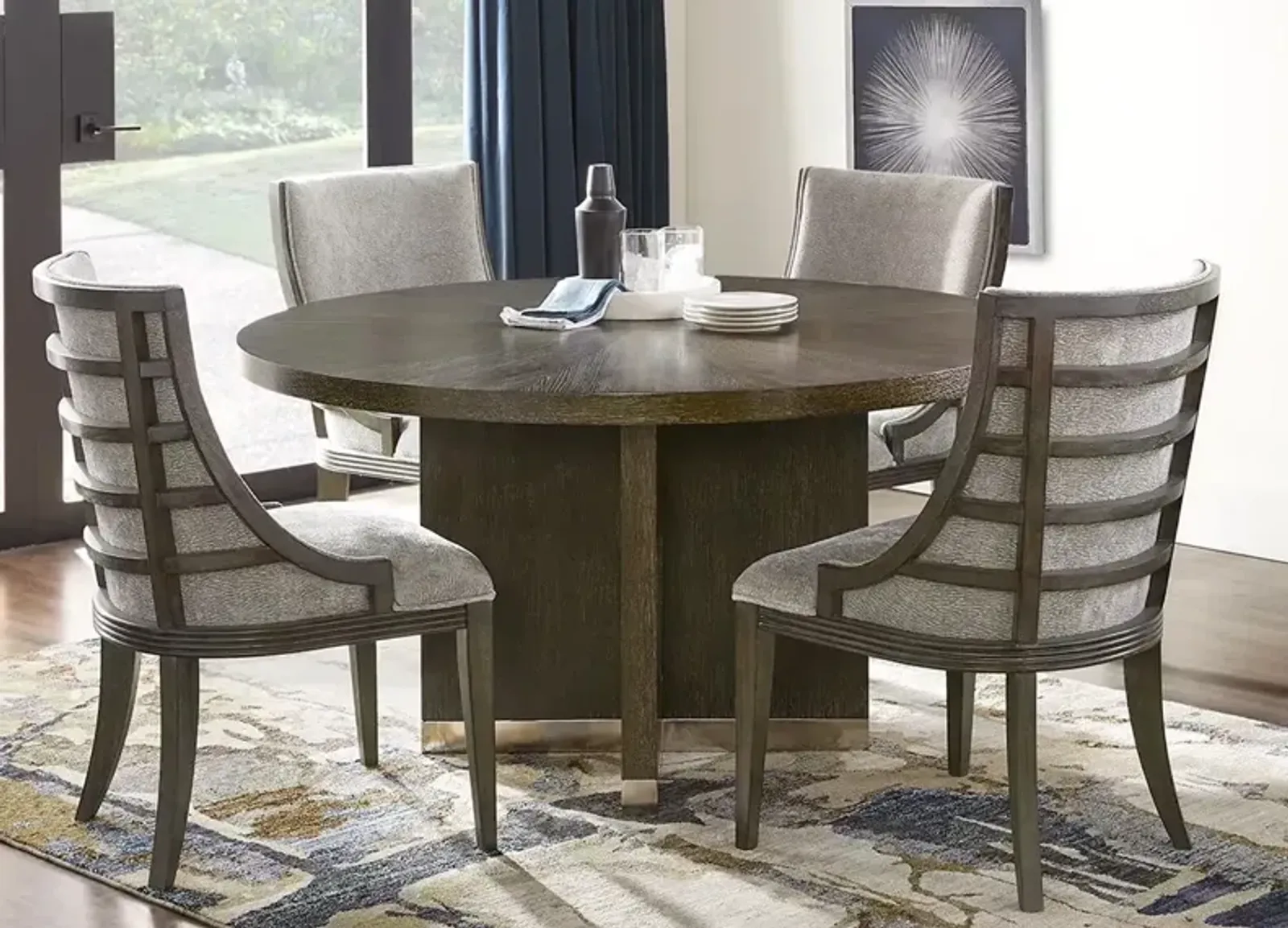 Santiago 5 Pc. Dinette W/ Round Table