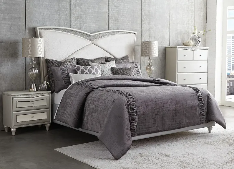 Melrose Plaza 6 Pc. Queen Bedroom by Michael Amini