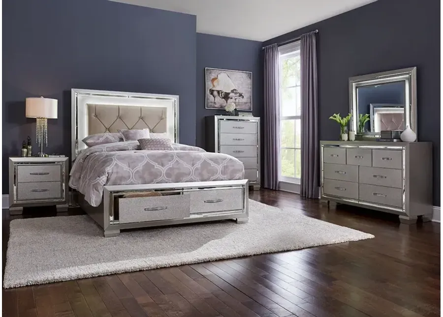 Bari 5 Pc. King Storage Bedroom