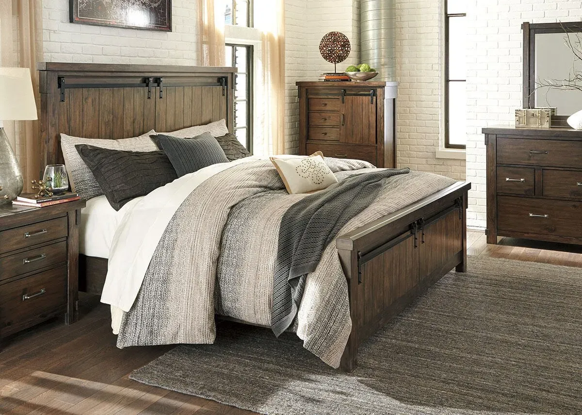 Tahoe Brown King Bed