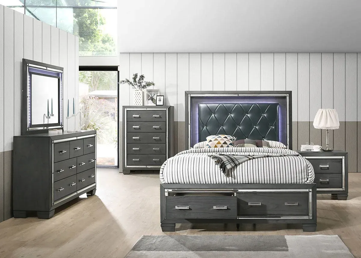 Denali 5 Pc. Queen Storage Bedroom