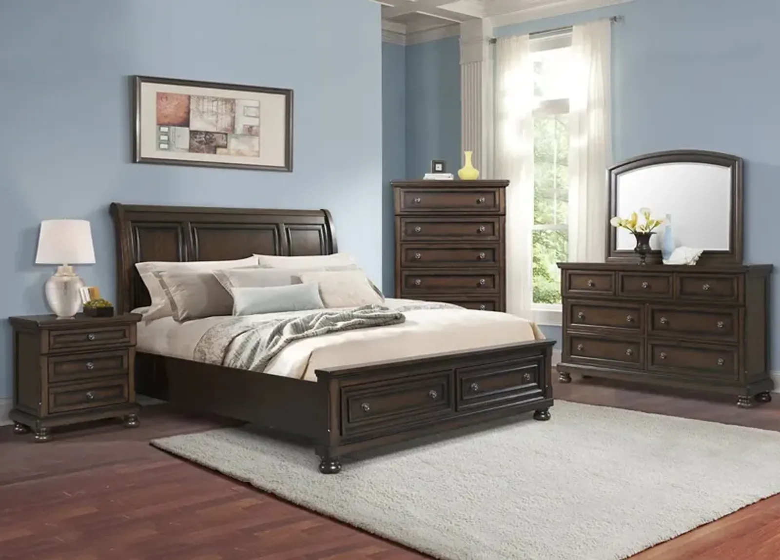 Sonoma 7 Pc. Queen Storage Bedroom