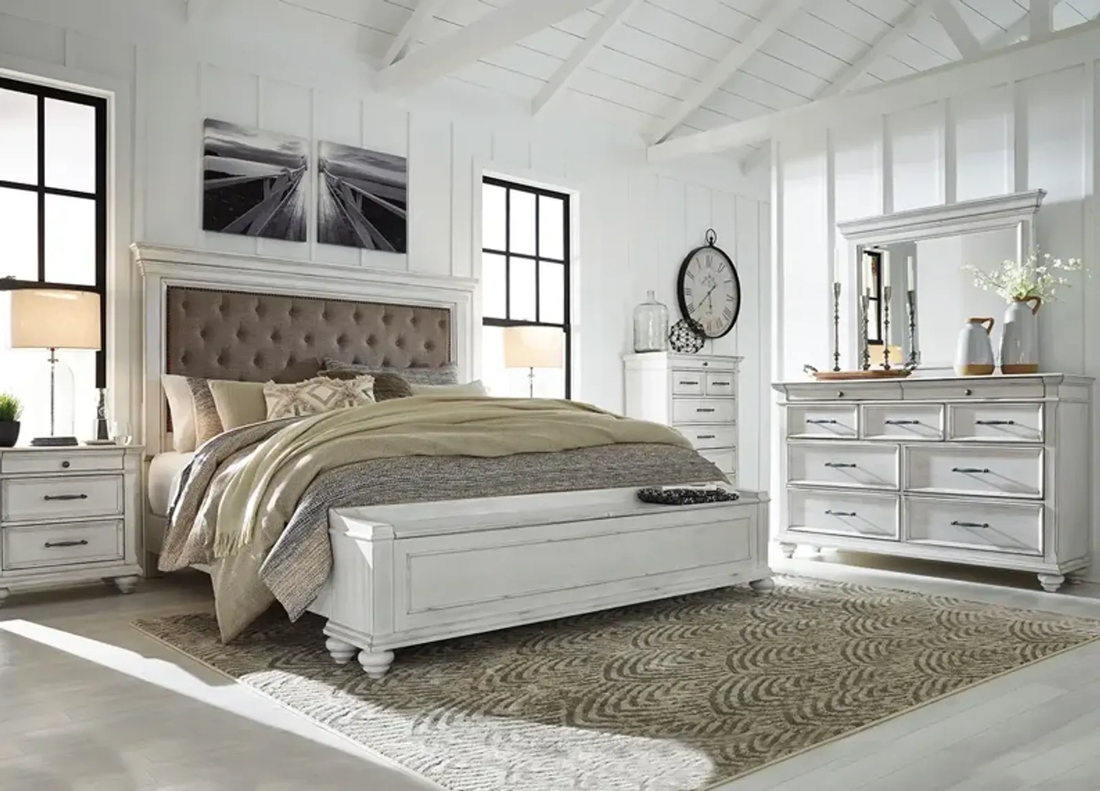 Sawyer 7 Pc. King Storage Bedroom