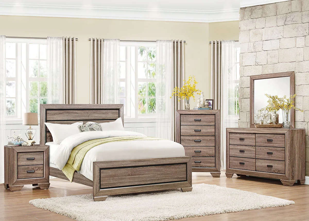 Alden Elm 6 Pc. Queen Bedroom