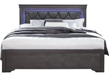 Lombardy Gray Queen Bed