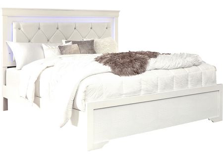 Lombardy White 7 Pc. Queen Bedroom