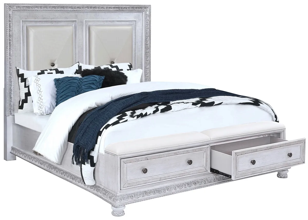 Geneva Queen Storage Bed