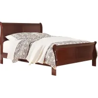 Louise Cherry Twin Bed