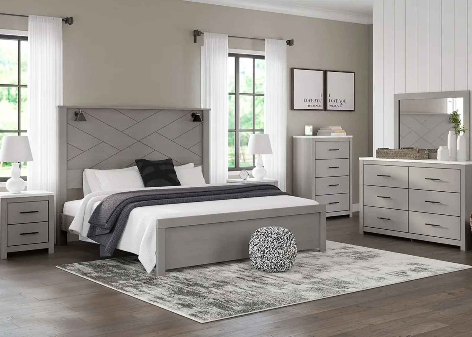 Jackson Gray 5 Pc. Queen Bedroom