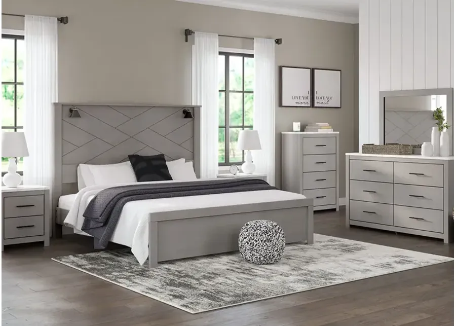 Jackson Gray 8 Pc. King Bedroom