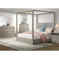 Sophie 7 Pc. King Canopy Bedroom