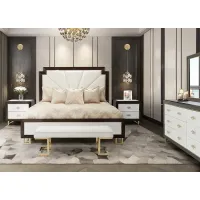Belmont Place 5 Pc. Queen Bedroom By Michael Amini