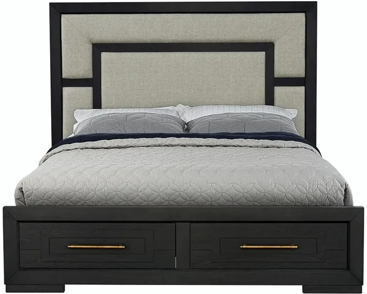 Olivia King Storage Bed