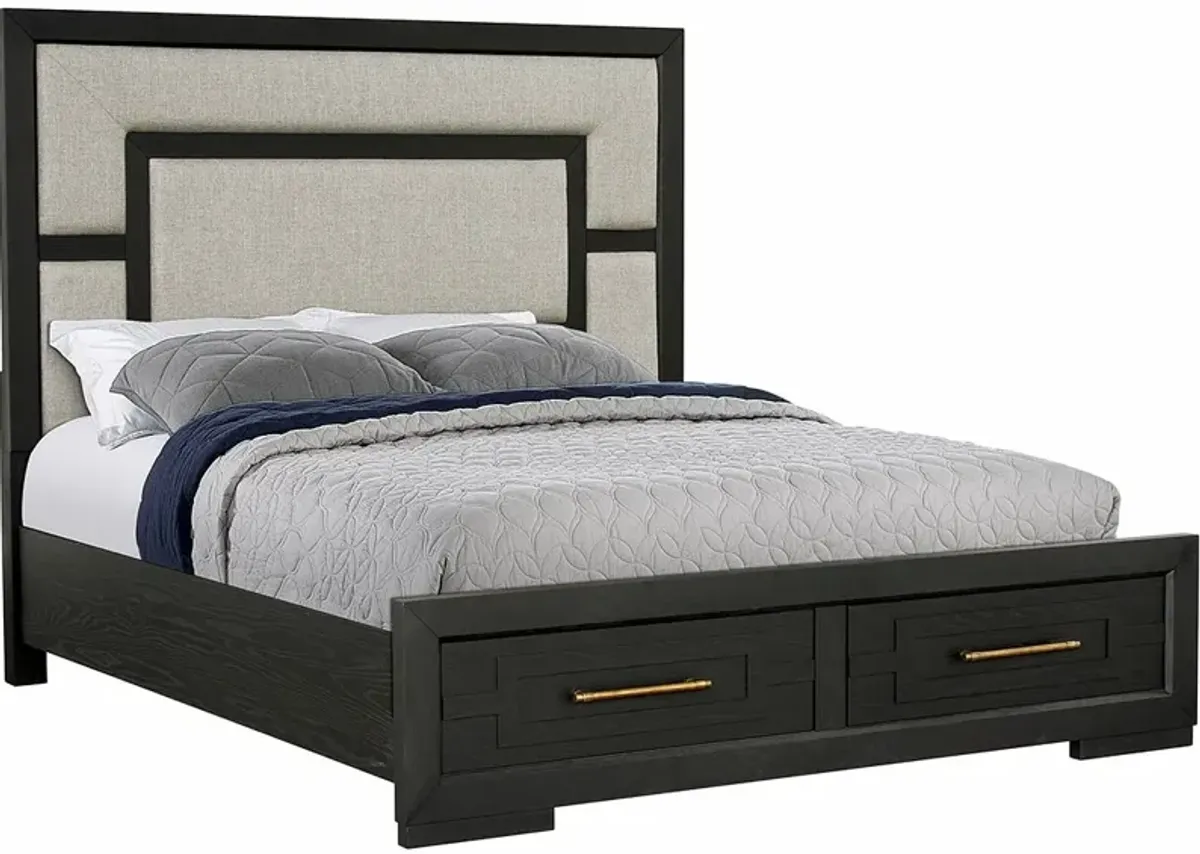 Olivia King Storage Bed