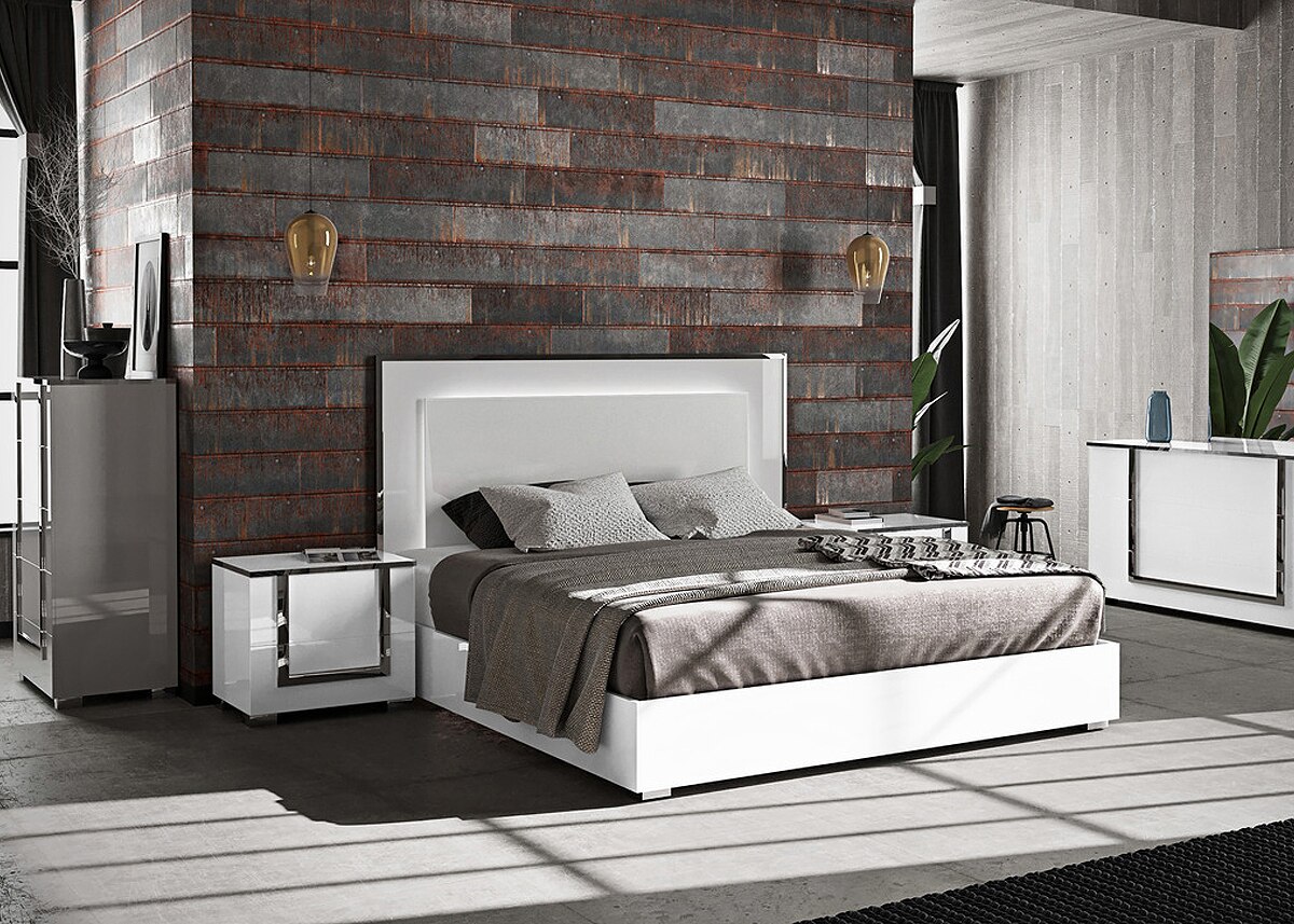 Francesca White 7 Pc. King bedroom