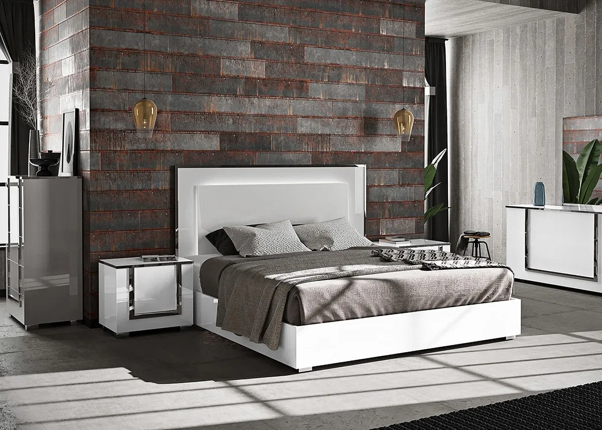 Francesca White 8 Pc. King bedroom