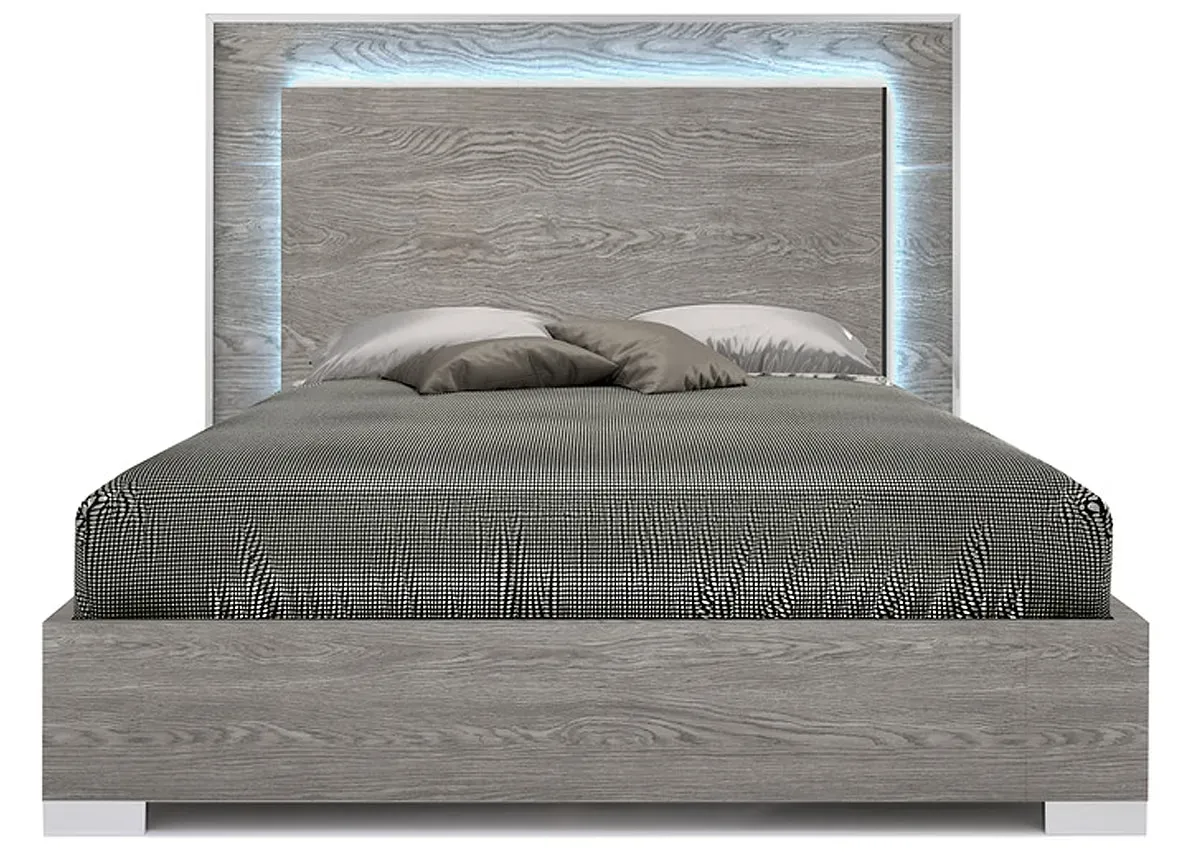 Francesca Gray King Bed