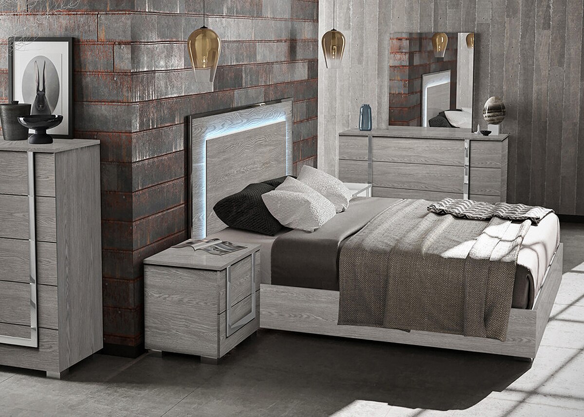 Francesca Gray 5 Pc. Queen Bedroom