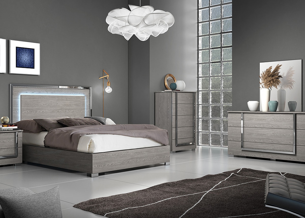 Francesca Gray 7 Pc. Queen Bedroom