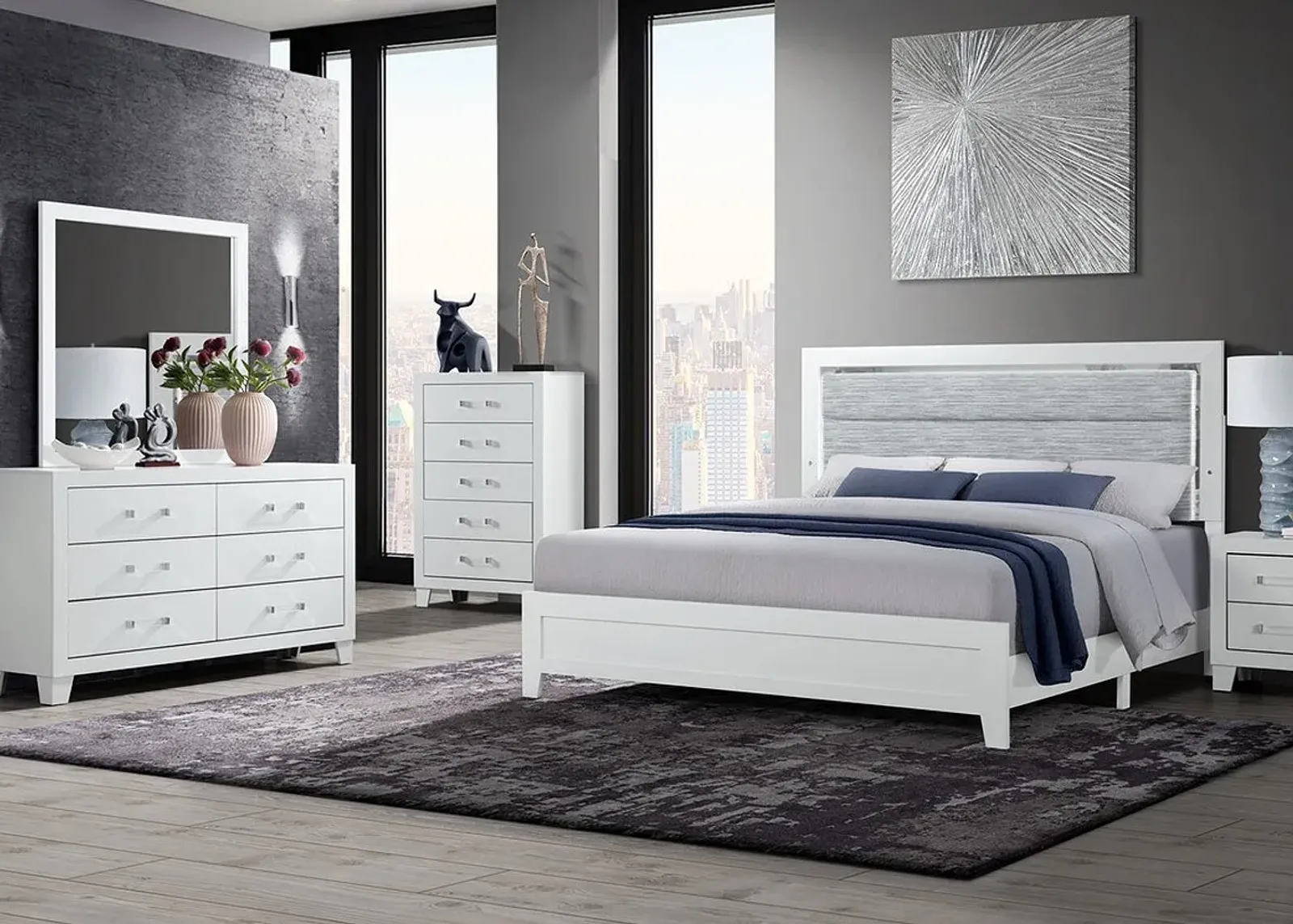 Lynette 7 Pc. Queen Bedroom