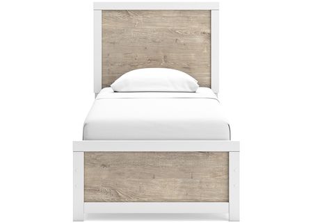 Arlo White Twin Bed