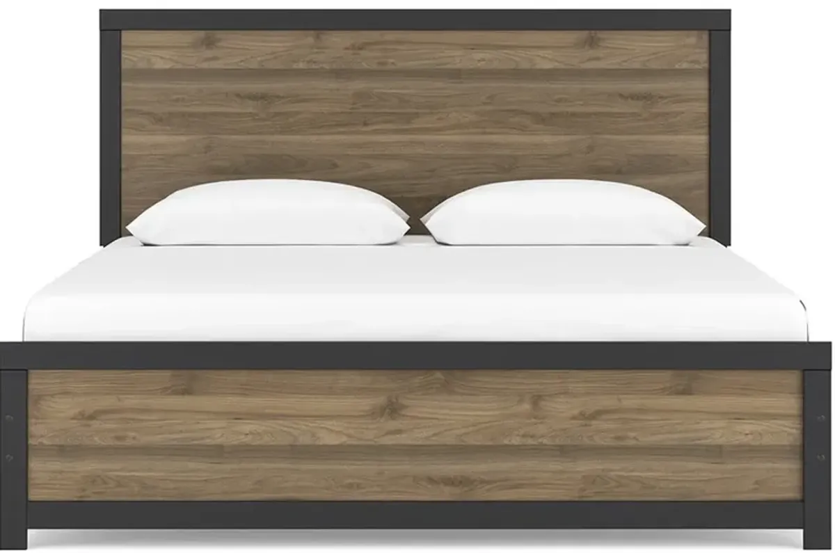 Arlo Black King Bed