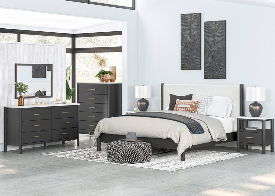 Bodhi Black 7 Pc. King Bedroom