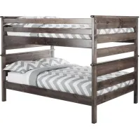 Catalina Gray Full/Full Bunk Bed