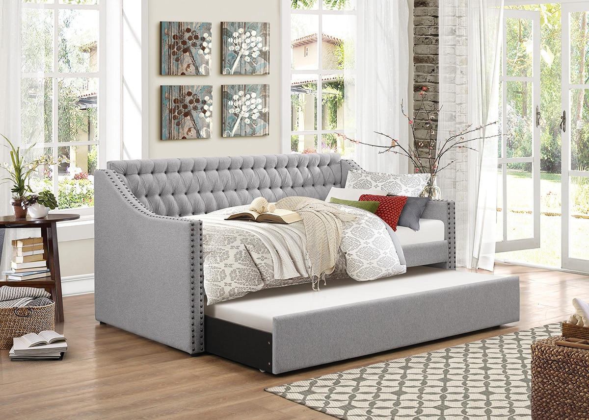 Diana Light Gray Daybed