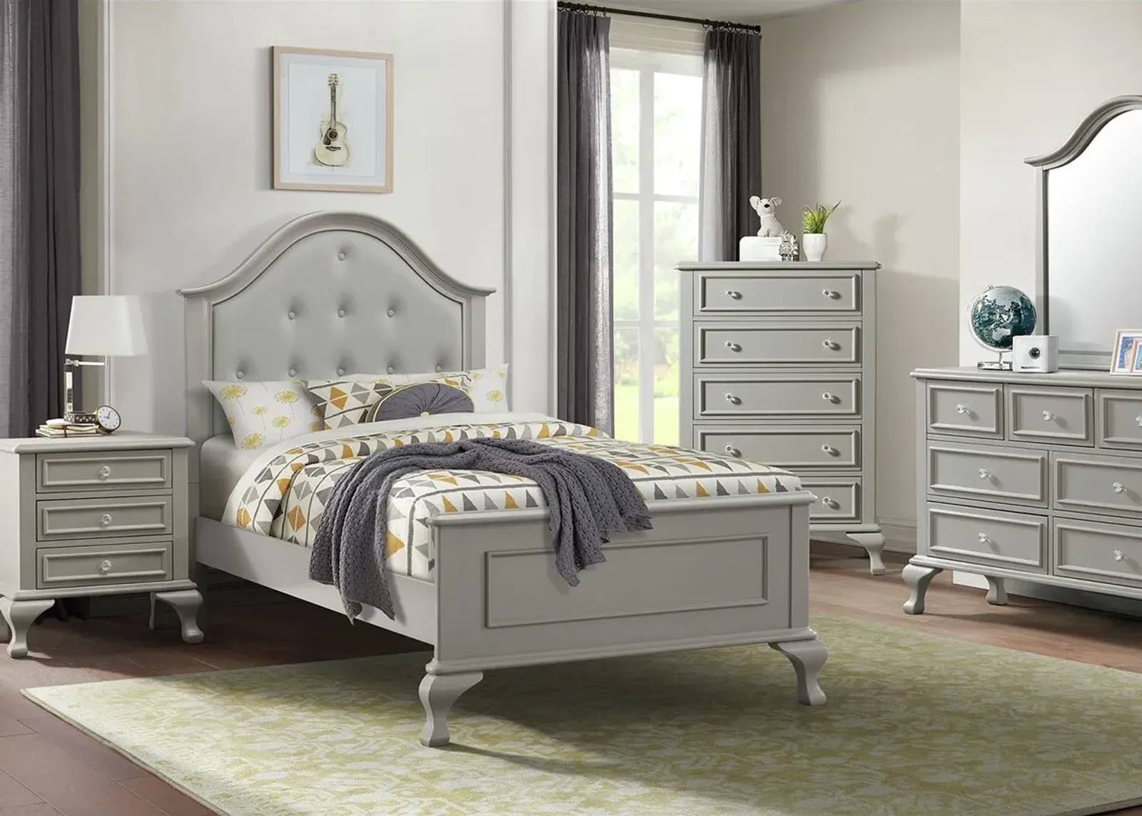 Melissa Gray 5 Pc. Full Bedroom