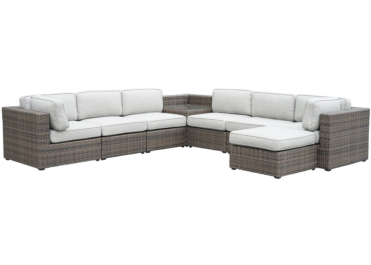 Tahiti 7 Pc. Outdoor Sectional