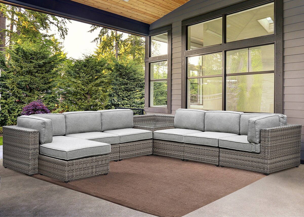 Tahiti 7 Pc. Outdoor Sectional