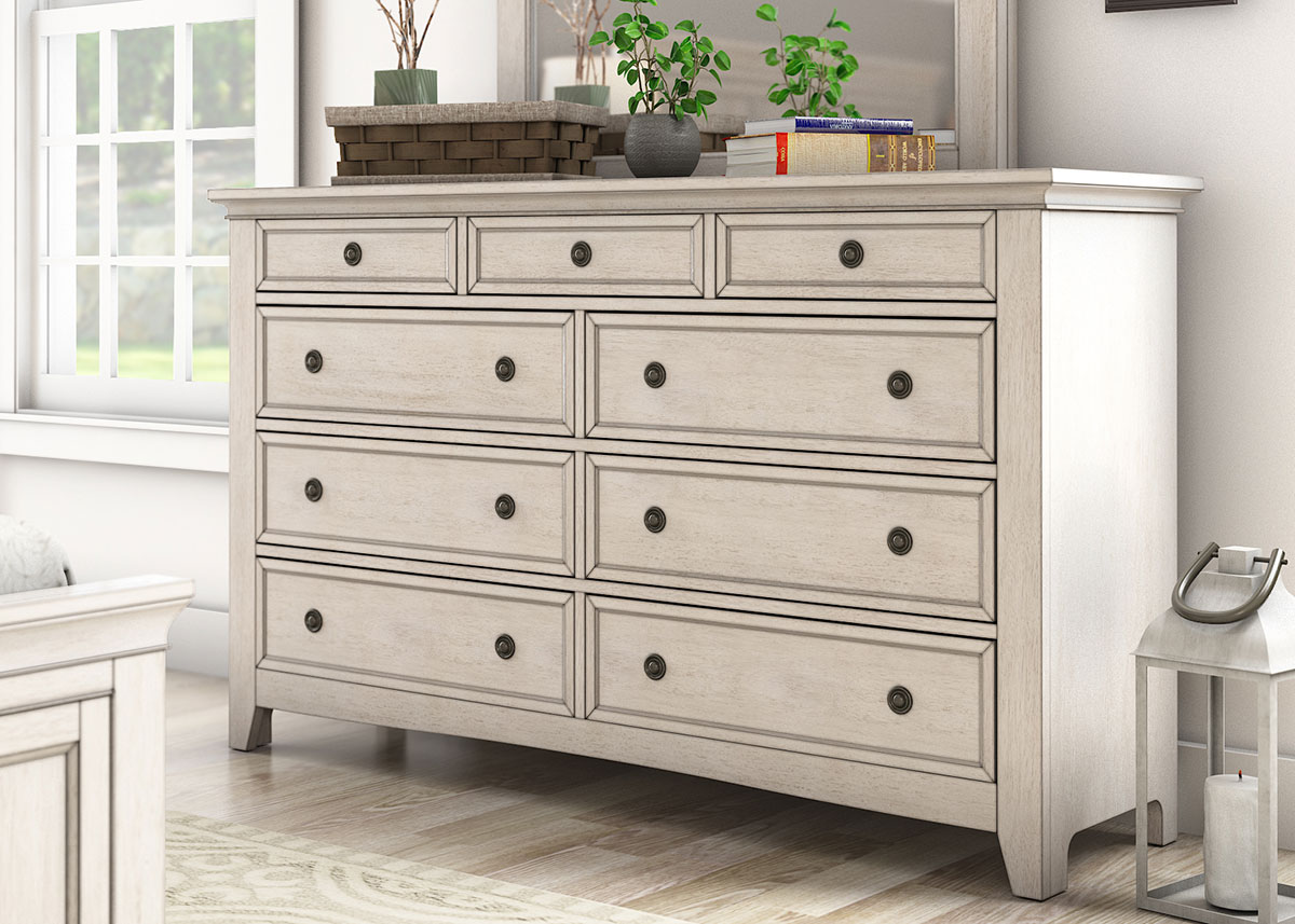 Westridge White Dresser