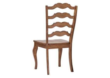 Lakewood Oak Ladder Back Side Chair