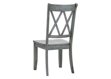 Lakewood Sage Double X Back Side Chair