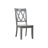 Lakewood Sage Double X Back Side Chair