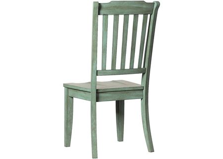 Lakewood Sage Spindle Back Side Chair
