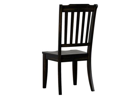 Lakewood Black Spindle Back Side Chair