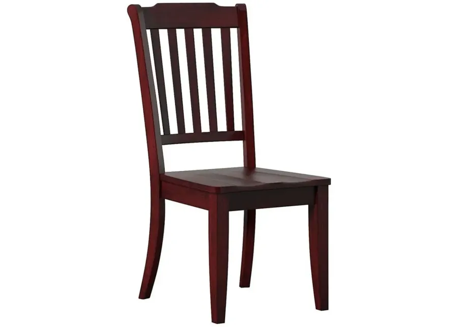 Lakewood Berry Spindle Back Side Chair