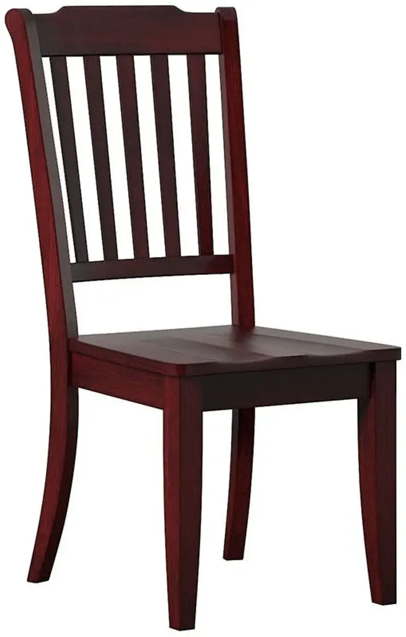 Lakewood Berry Spindle Back Side Chair