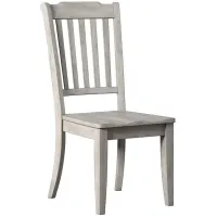 Lakewood White Spindle Back Side Chair