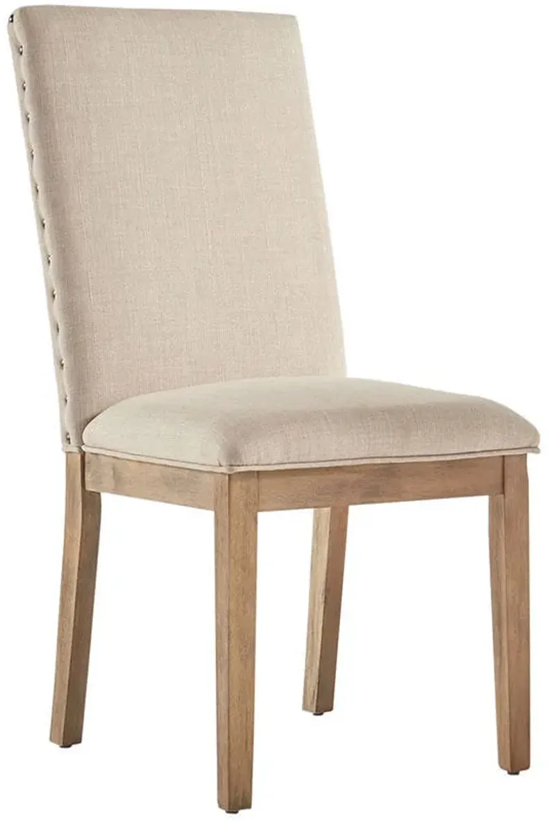 Richland Parsons Beige Linen Chair