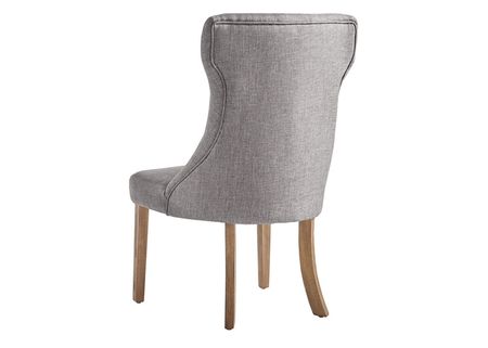 Richland Tufted Linen Gray Chair