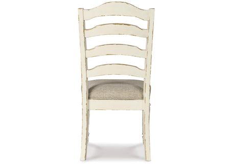 Westbrook White Ladder Back Side Chair
