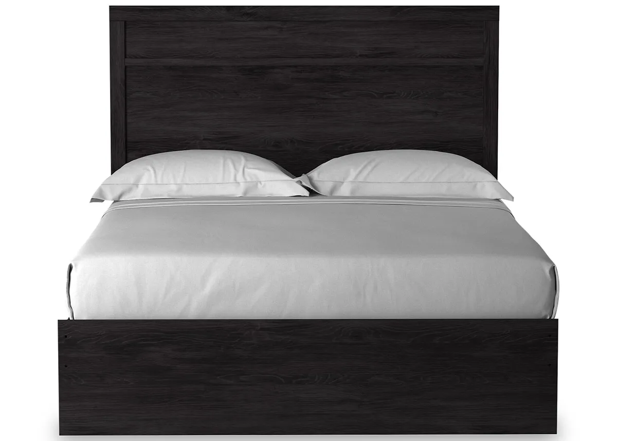 Rory Black Queen Bed